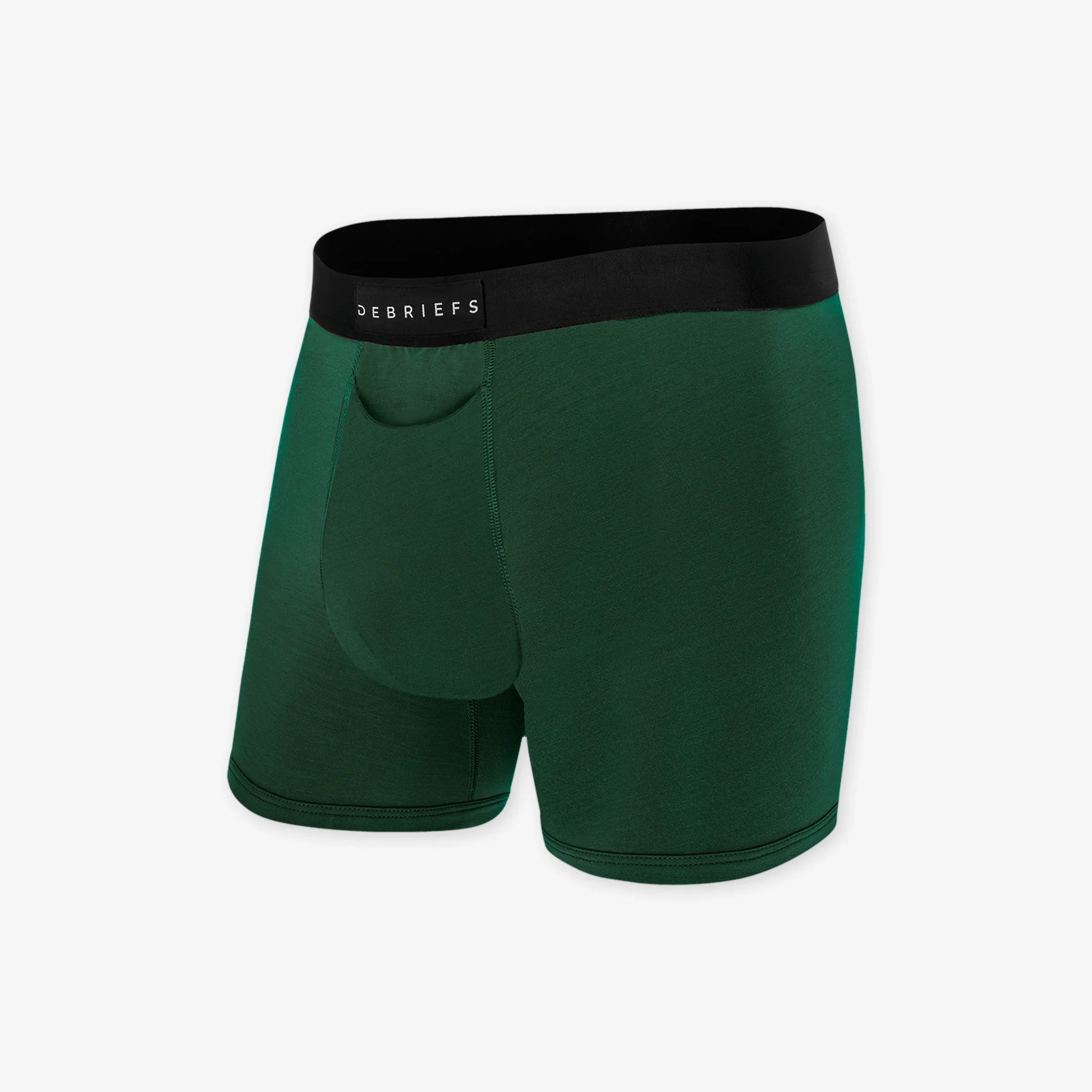 men's boxer briefs underwear subscription in green