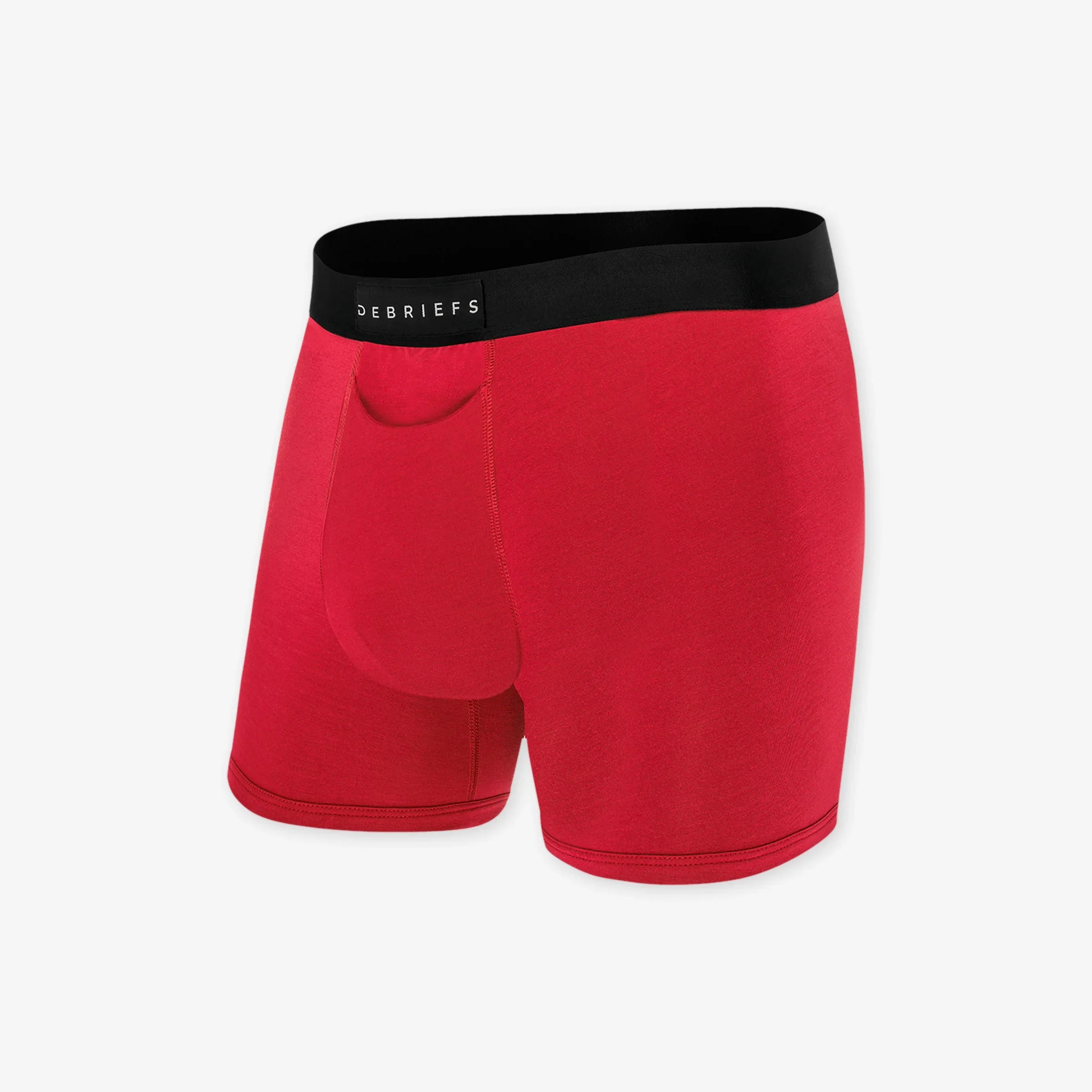 men's boxer briefs underwear subscription in red