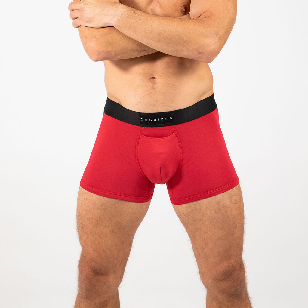 FreeLonger Underwear Men's Separate Big Pouch Comfy Briefs